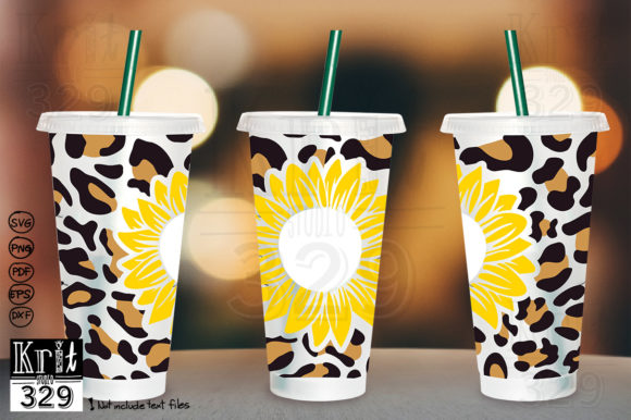 Download Sunflower Cheetah Skin Svg Decal - Premium Bundle