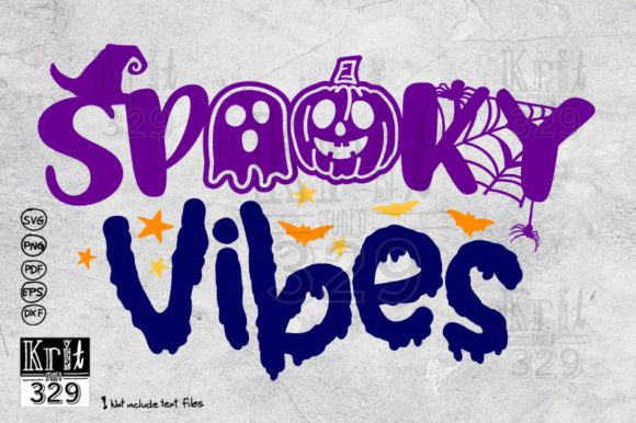 Download Cute Spooky Vibes SVG Decal - Premium Resources
